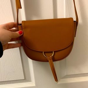 Genuine leather crossbody - new never used. JJ winters brand